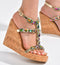 $55 Jeweled Wedge